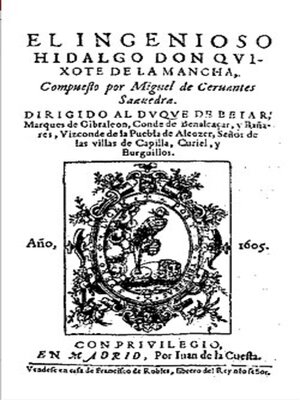 cover image of El ingenioso hidalgo don Quijote de la Mancha